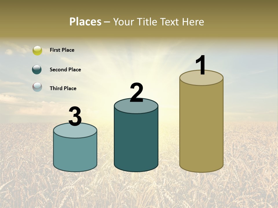 Cloudscape Field Ear PowerPoint Template