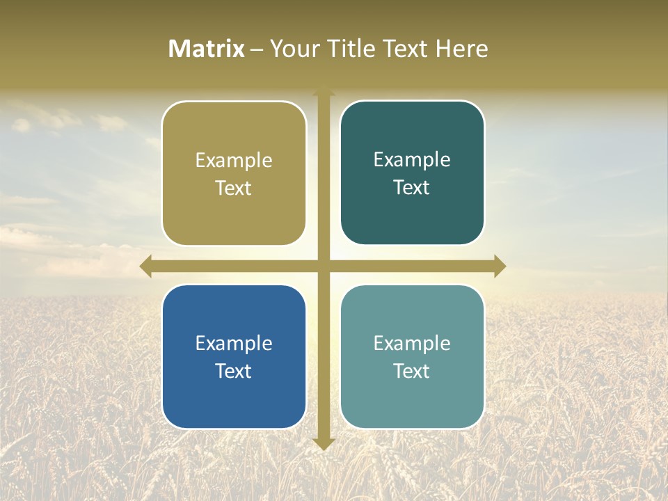 Cloudscape Field Ear PowerPoint Template
