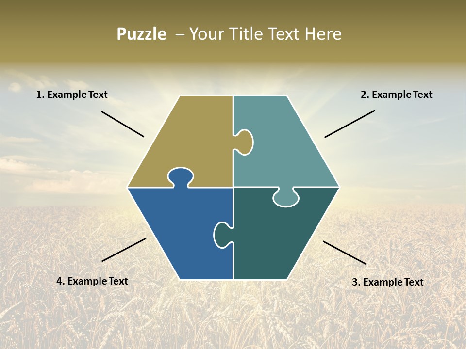 Cloudscape Field Ear PowerPoint Template