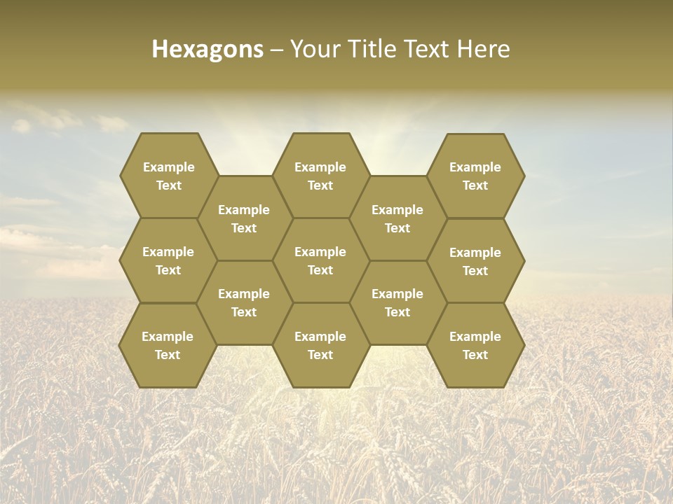 Cloudscape Field Ear PowerPoint Template