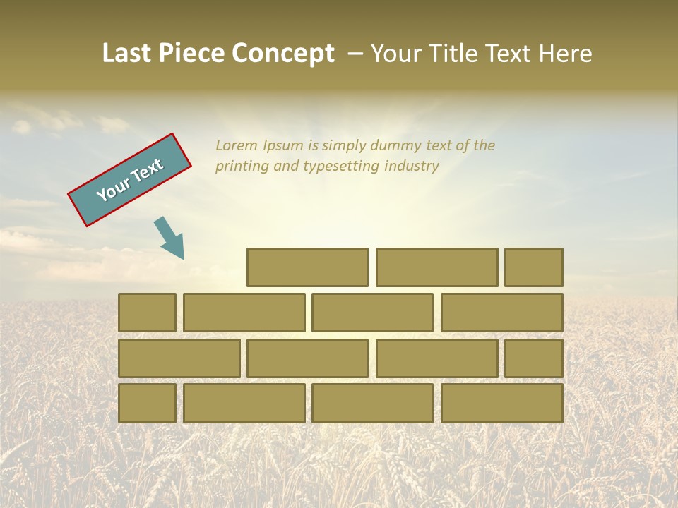 Cloudscape Field Ear PowerPoint Template