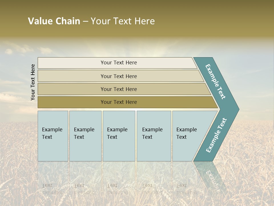 Cloudscape Field Ear PowerPoint Template