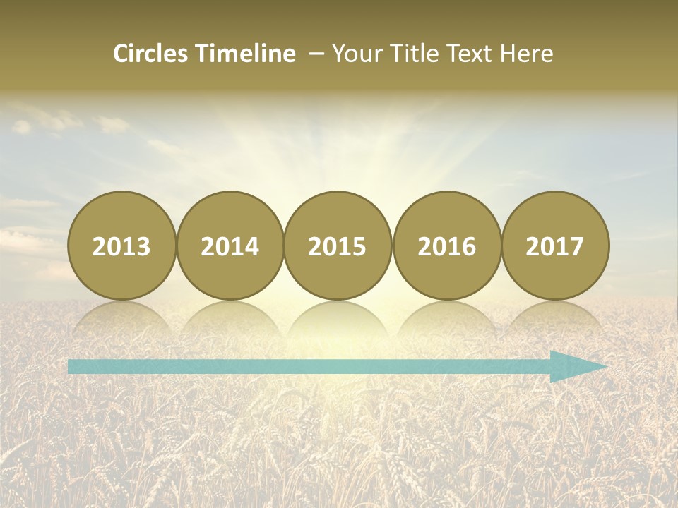 Cloudscape Field Ear PowerPoint Template
