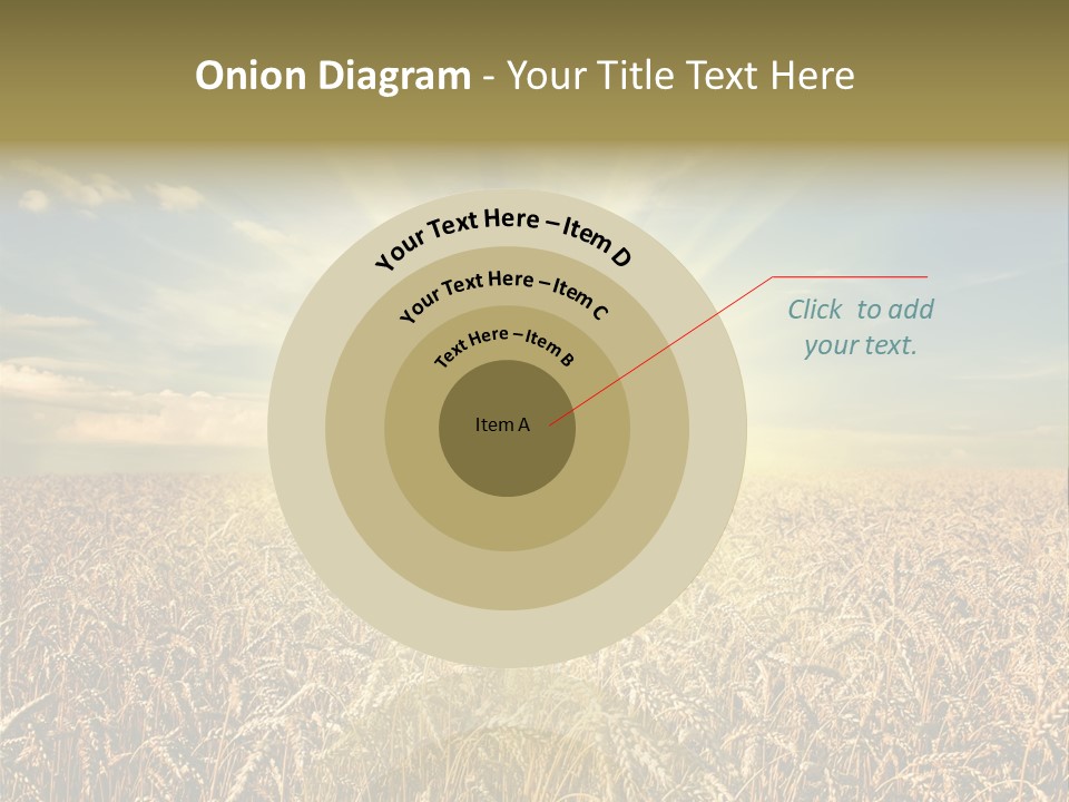 Cloudscape Field Ear PowerPoint Template