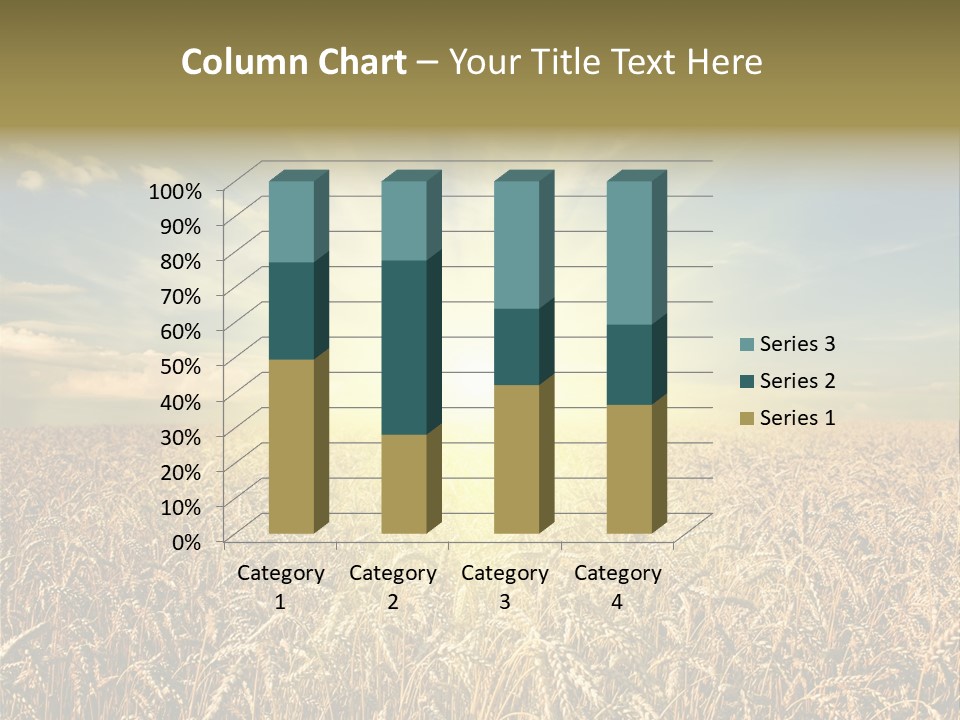Cloudscape Field Ear PowerPoint Template