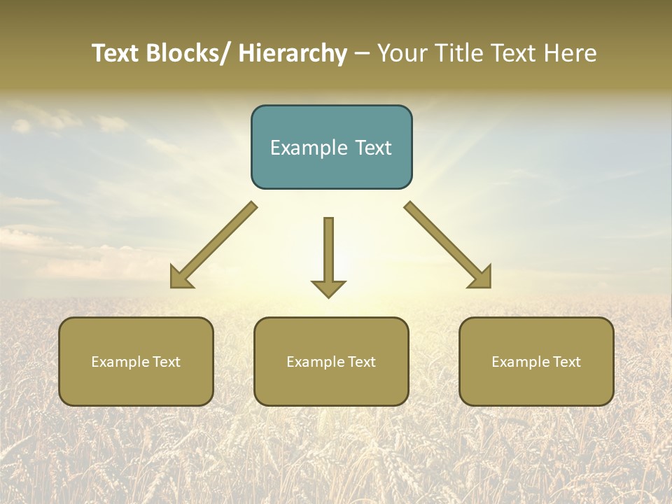 Cloudscape Field Ear PowerPoint Template