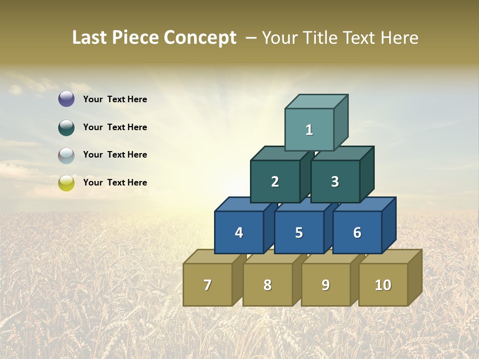 Cloudscape Field Ear PowerPoint Template