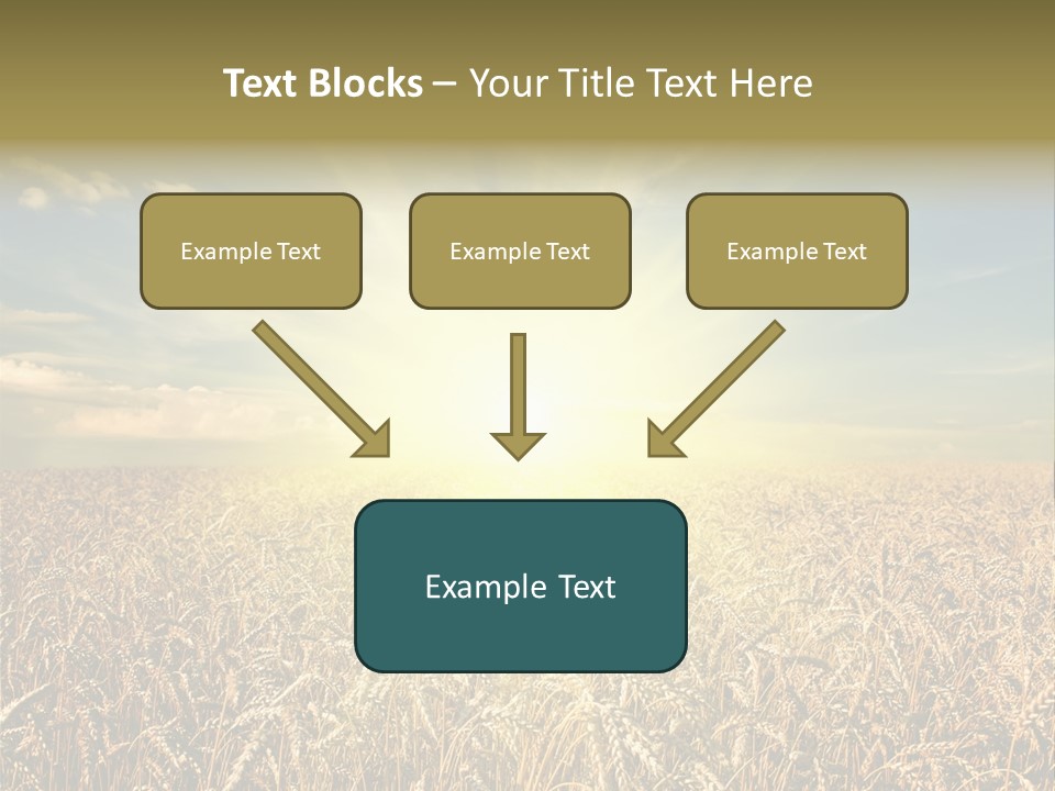 Cloudscape Field Ear PowerPoint Template