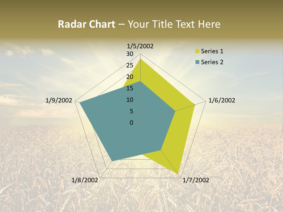 Cloudscape Field Ear PowerPoint Template