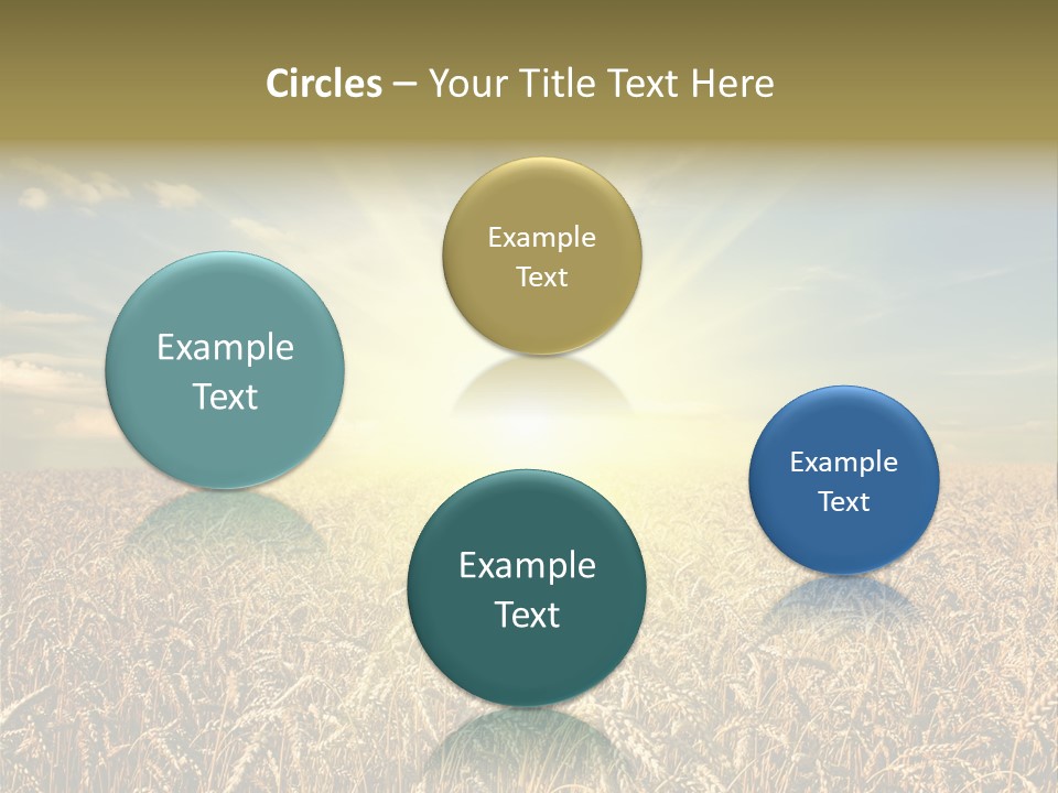 Cloudscape Field Ear PowerPoint Template