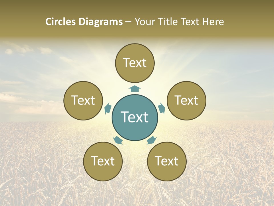 Cloudscape Field Ear PowerPoint Template