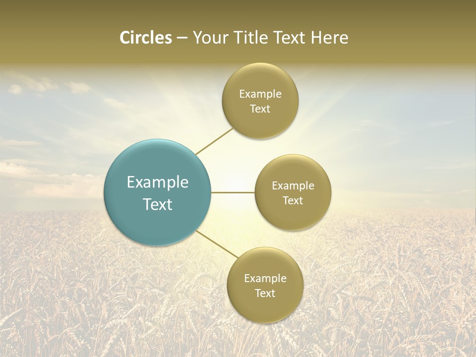 Cloudscape Field Ear PowerPoint Template