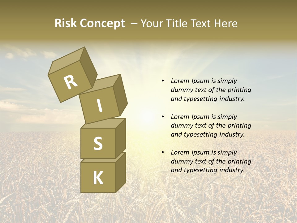 Cloudscape Field Ear PowerPoint Template