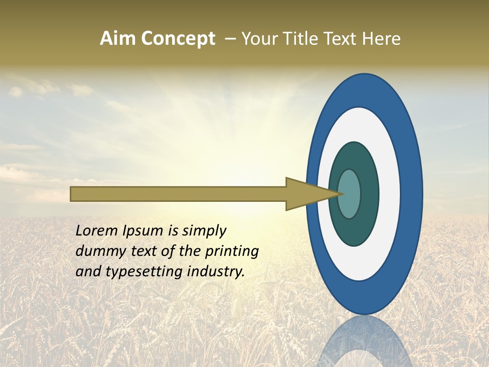 Cloudscape Field Ear PowerPoint Template