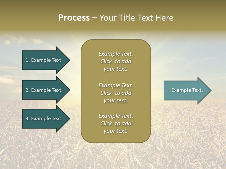 Cloudscape Field Ear PowerPoint Template