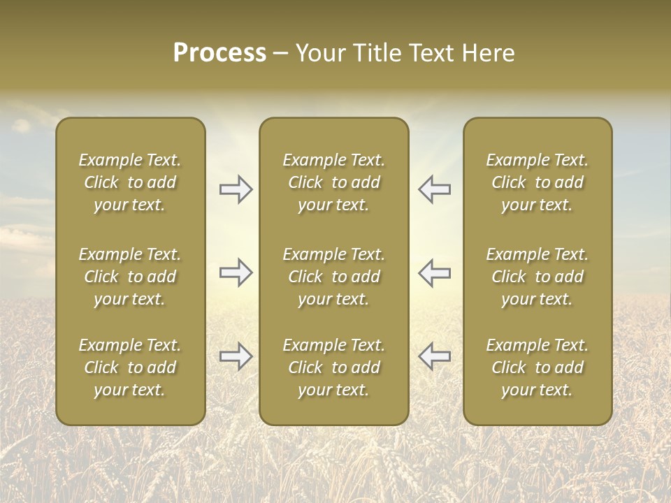Cloudscape Field Ear PowerPoint Template
