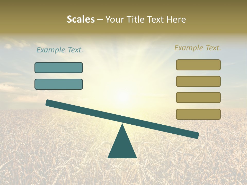 Cloudscape Field Ear PowerPoint Template