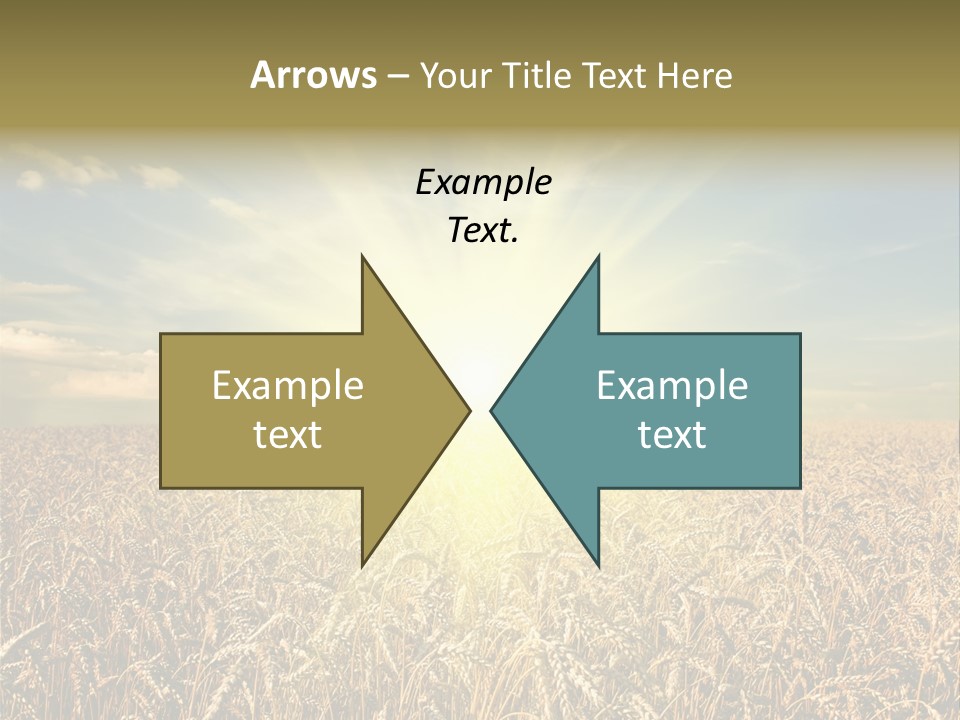 Cloudscape Field Ear PowerPoint Template