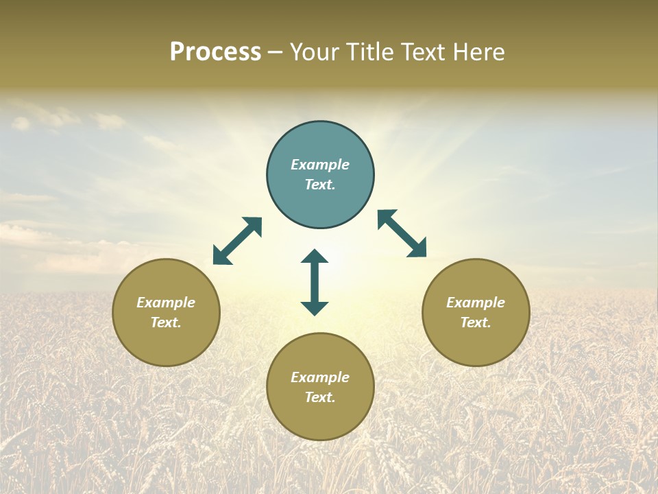 Cloudscape Field Ear PowerPoint Template