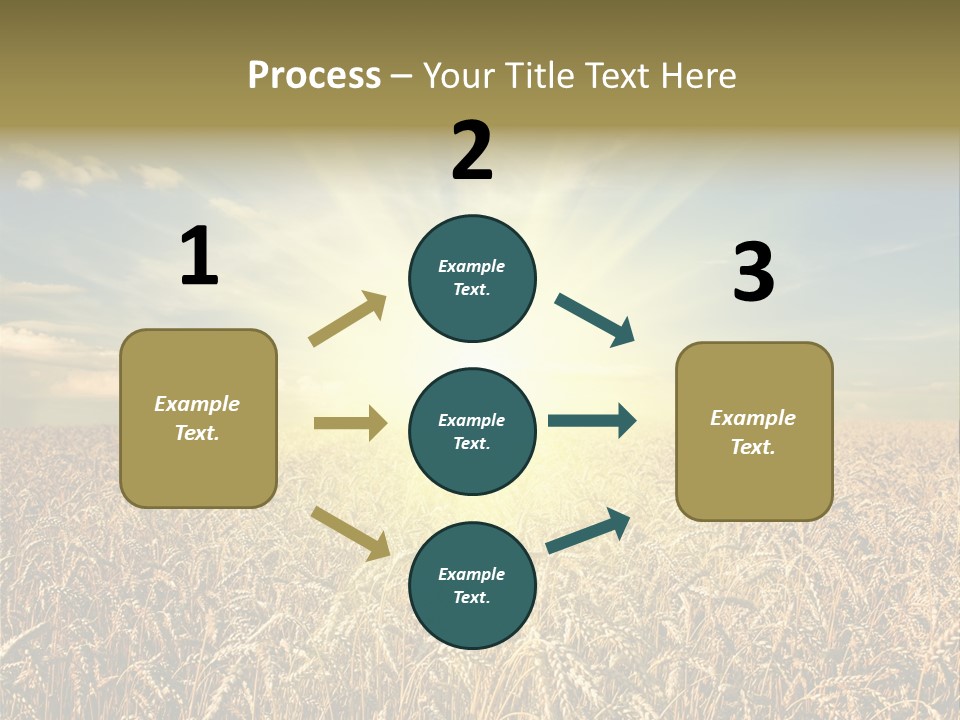 Cloudscape Field Ear PowerPoint Template