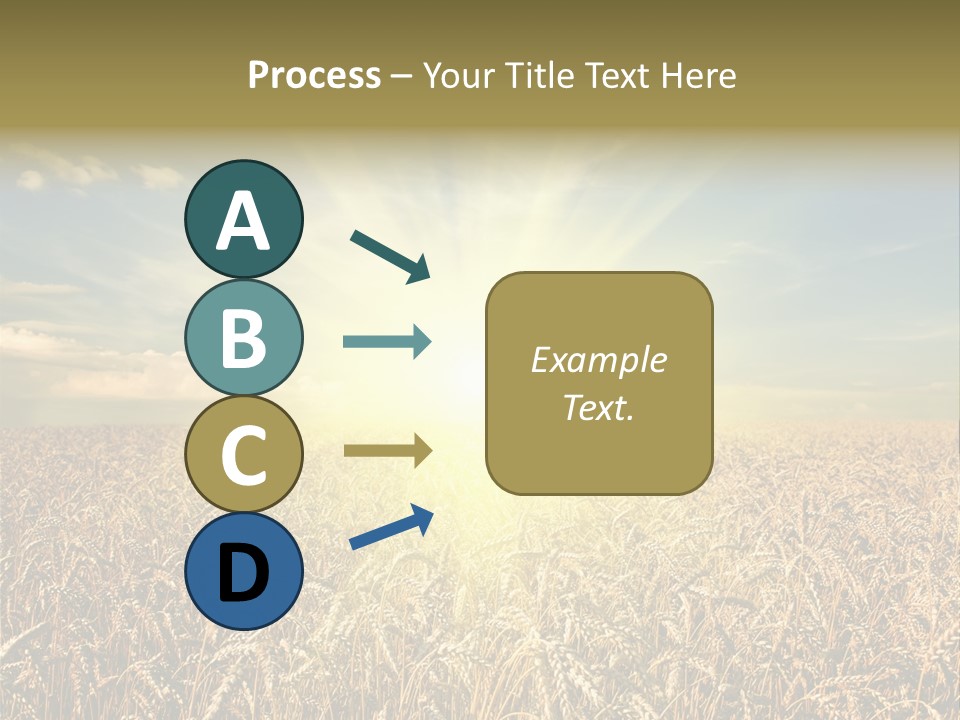 Cloudscape Field Ear PowerPoint Template