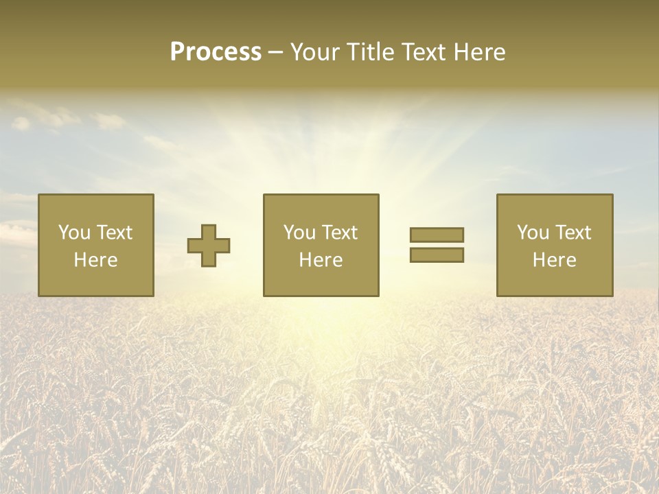 Cloudscape Field Ear PowerPoint Template