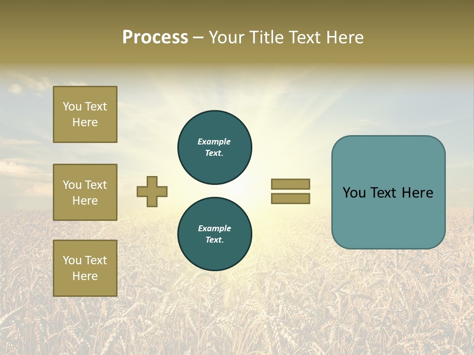 Cloudscape Field Ear PowerPoint Template