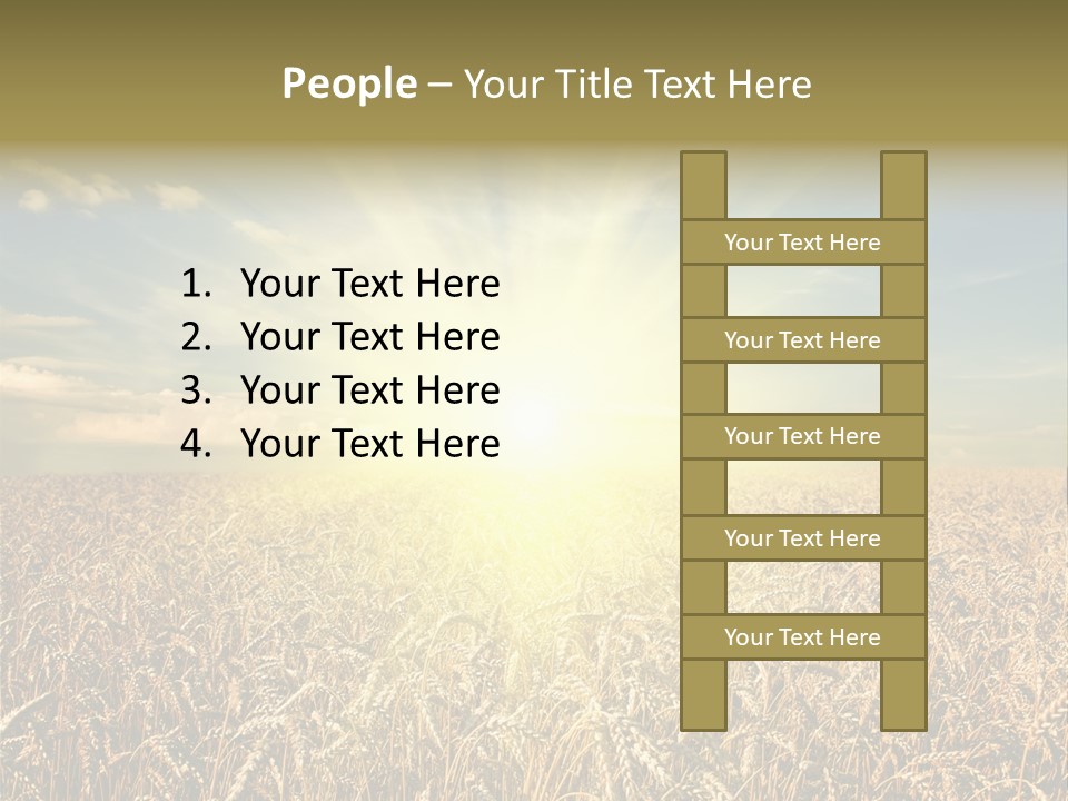 Cloudscape Field Ear PowerPoint Template