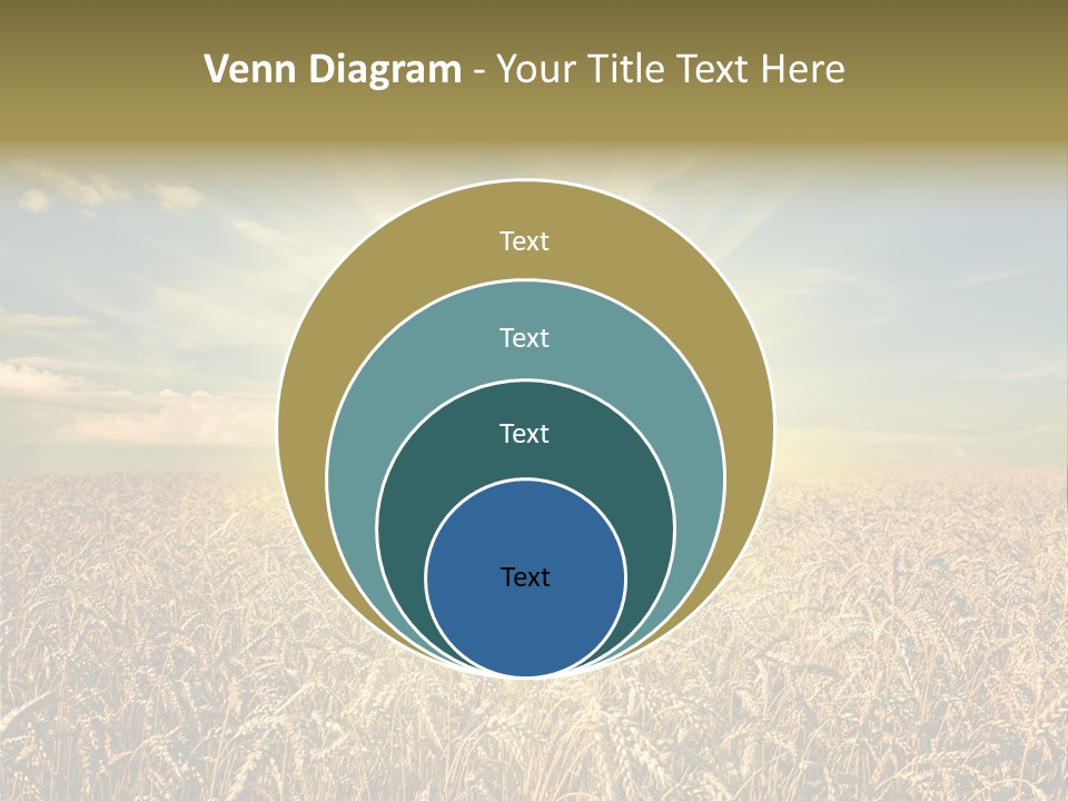 Cloudscape Field Ear PowerPoint Template
