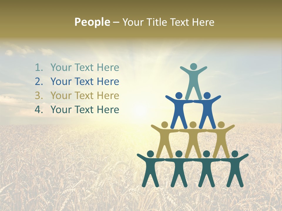 Cloudscape Field Ear PowerPoint Template