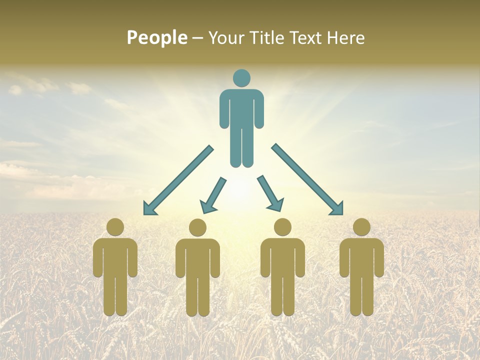 Cloudscape Field Ear PowerPoint Template