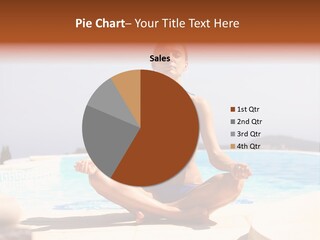 Yoga Ocean Happy PowerPoint Template