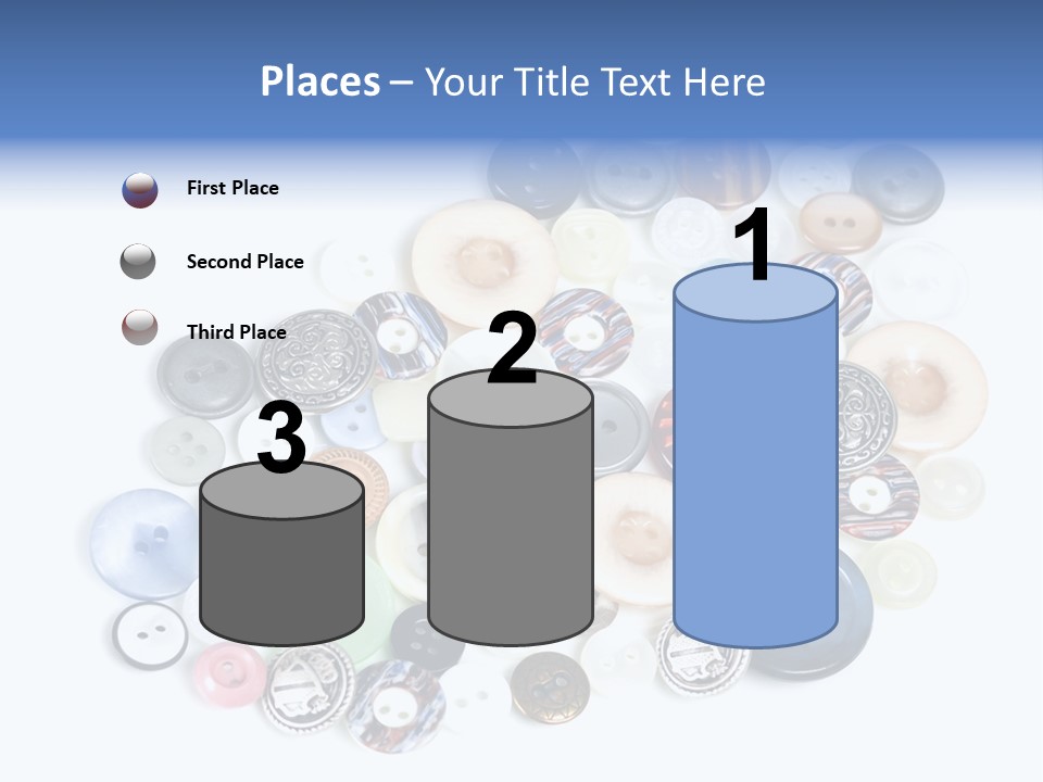 Push Key Drop PowerPoint Template
