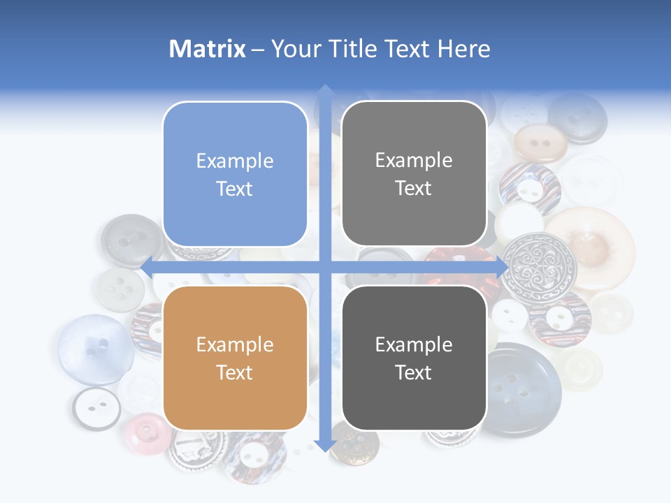 Push Key Drop PowerPoint Template