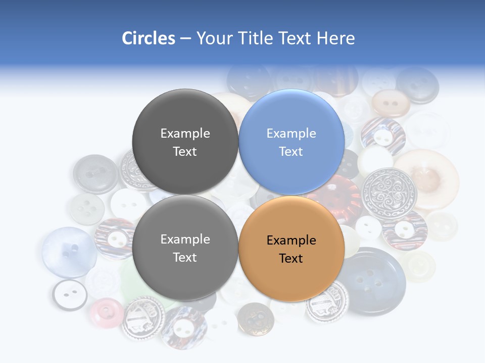Push Key Drop PowerPoint Template