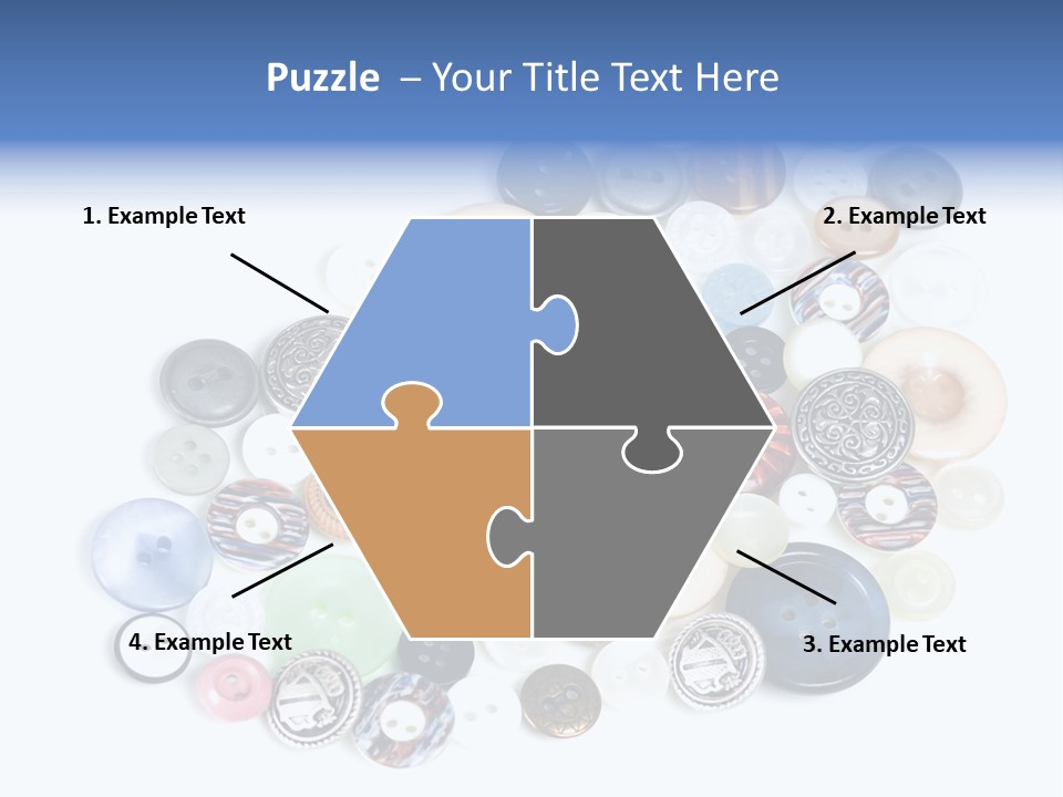 Push Key Drop PowerPoint Template