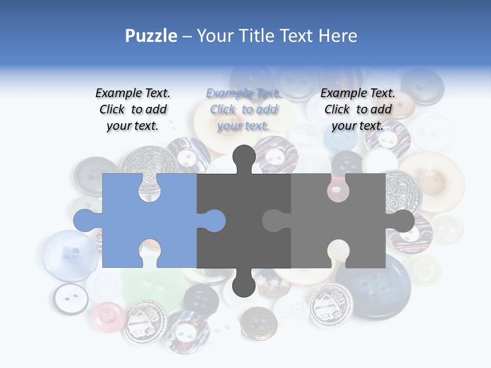 Push Key Drop PowerPoint Template