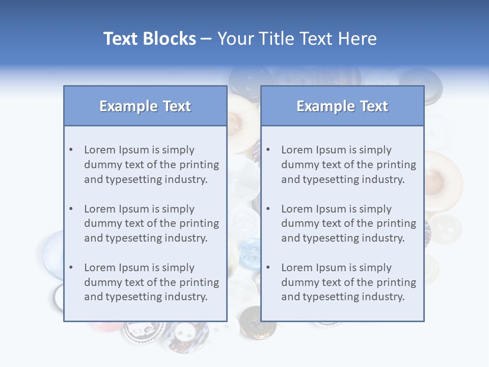 Push Key Drop PowerPoint Template