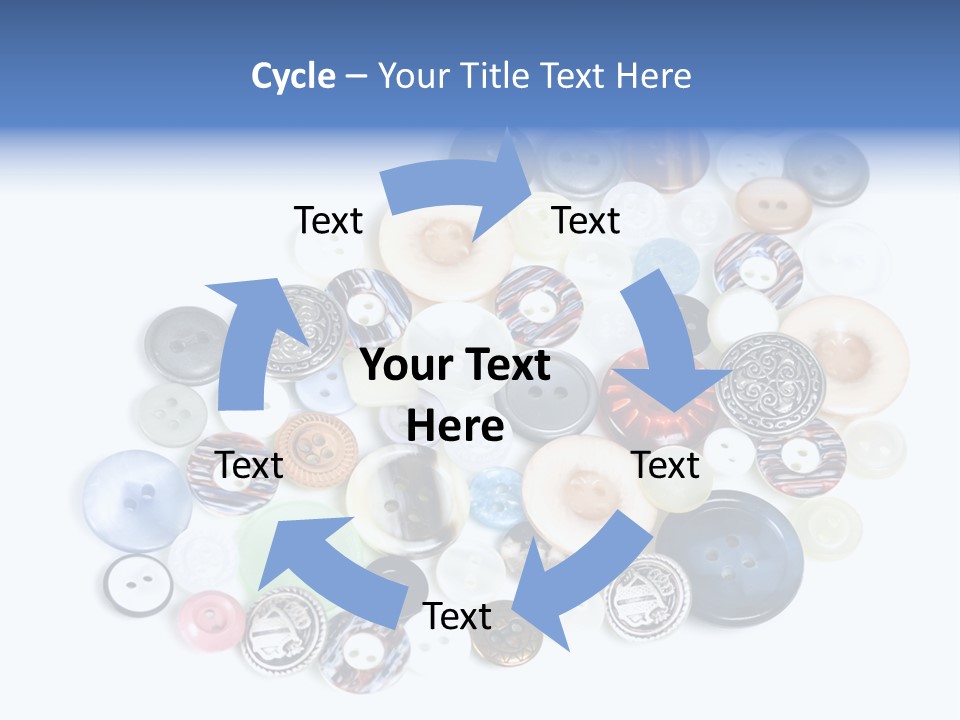 Push Key Drop PowerPoint Template