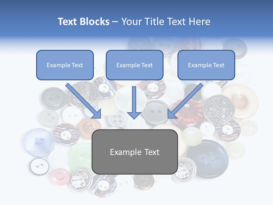 Push Key Drop PowerPoint Template