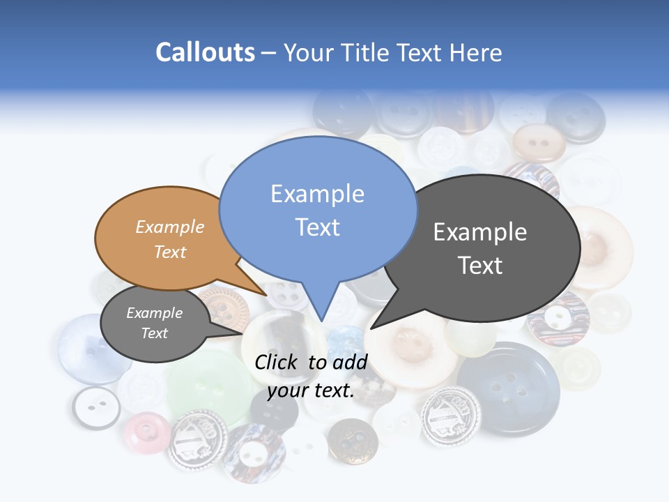 Push Key Drop PowerPoint Template