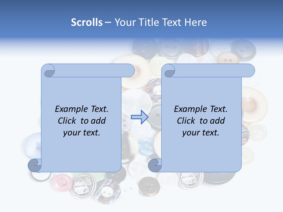 Push Key Drop PowerPoint Template