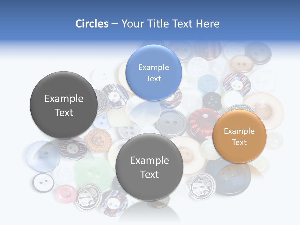 Push Key Drop PowerPoint Template