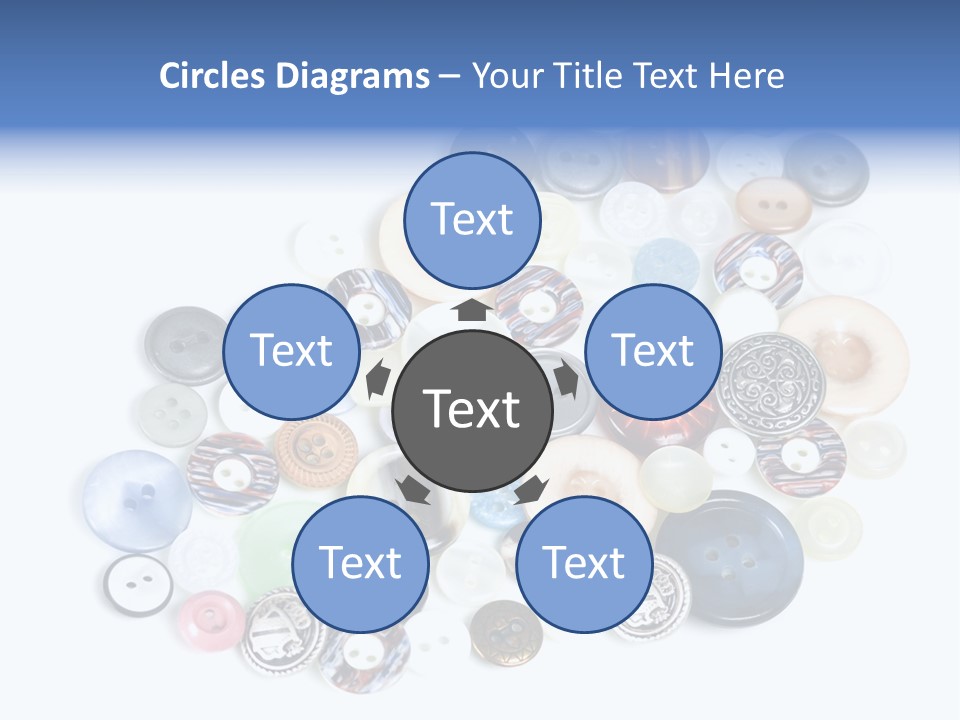 Push Key Drop PowerPoint Template