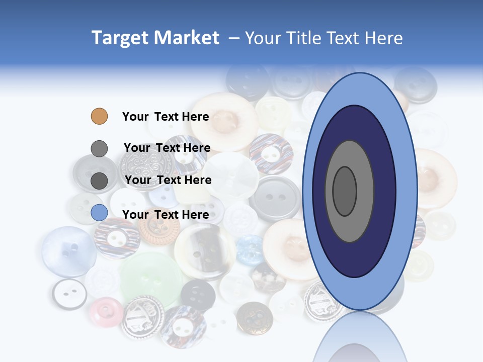 Push Key Drop PowerPoint Template