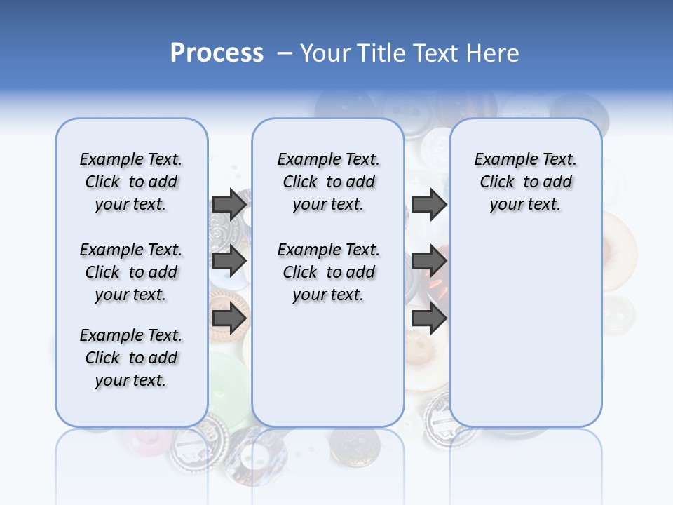 Push Key Drop PowerPoint Template