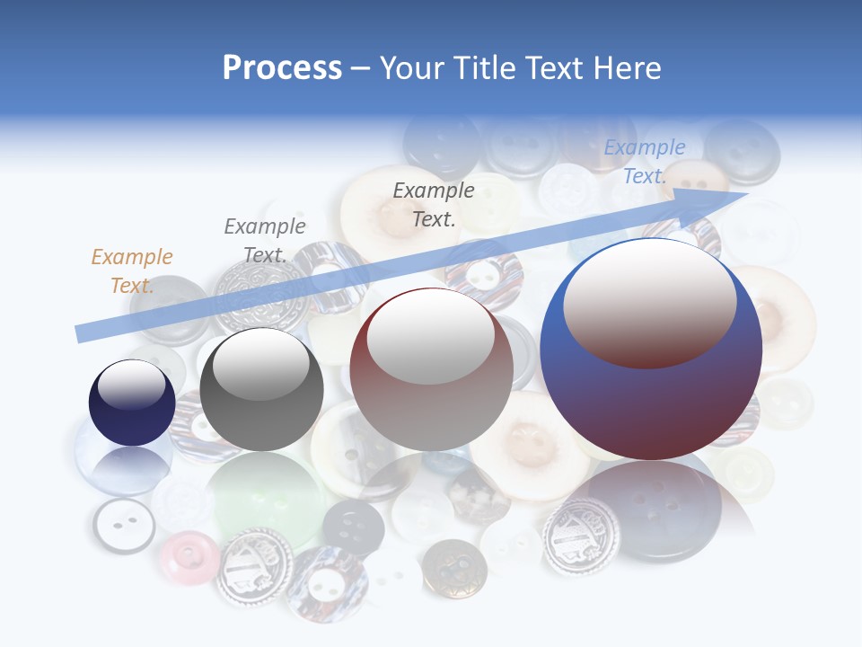 Push Key Drop PowerPoint Template