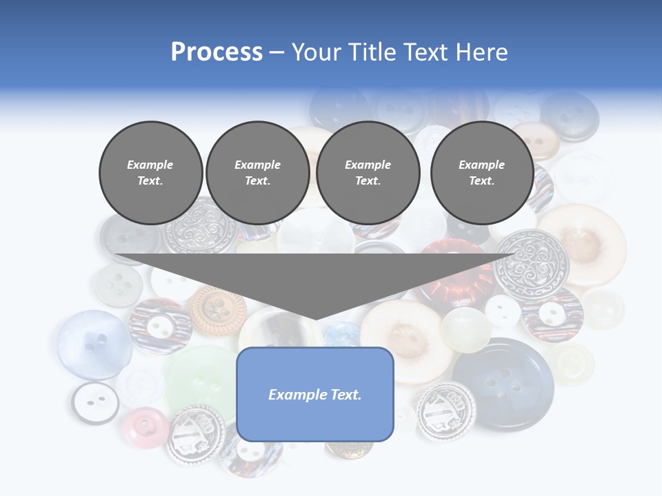 Push Key Drop PowerPoint Template