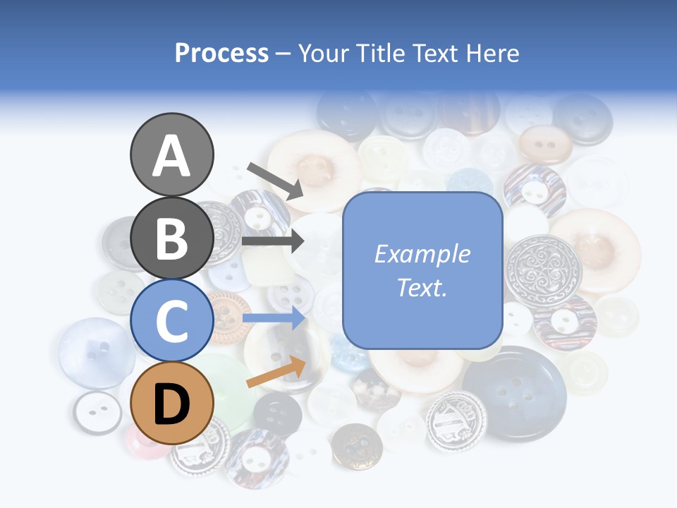 Push Key Drop PowerPoint Template