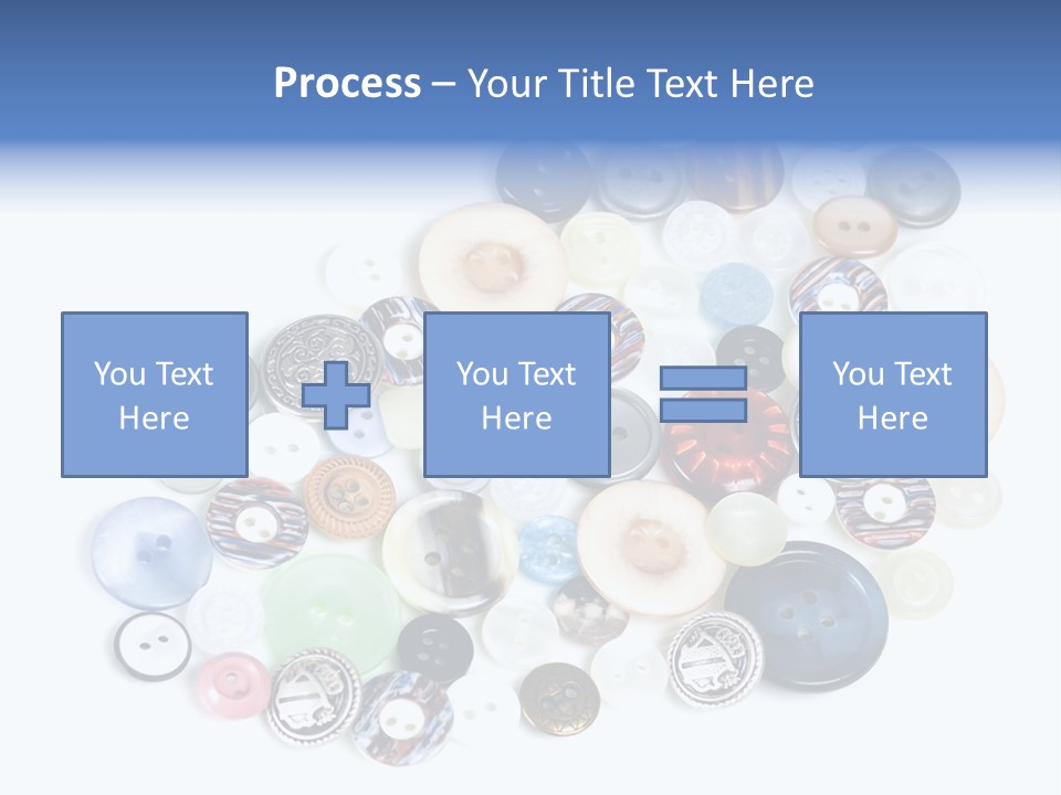 Push Key Drop PowerPoint Template
